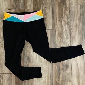 Lululemon Full Length Reversible Leggings Size 10